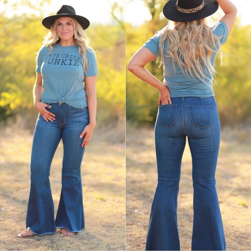 Bell bottom jeans